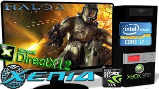 XENIA Xbox 360 Emulator  HALO 3 Gameplay Dx12106ML 6 [upl. by Jyoti355]