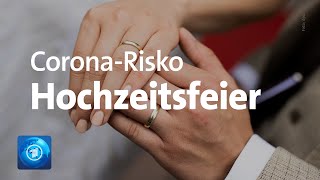 Risiko bei Feiern Heiraten in Zeiten von Corona [upl. by Romo444]