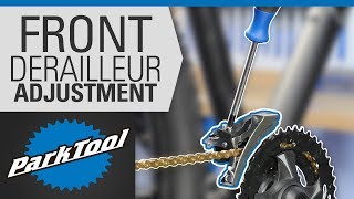 How to Adjust a Front Derailleur [upl. by Froehlich]