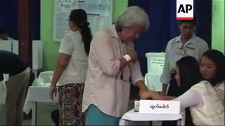 Polls open in Myanmar vote [upl. by Garland]