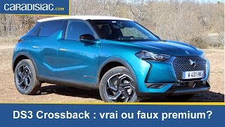 Essai  DS3 Crossback  la bonne recette à la française [upl. by Philippe]