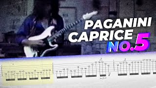 Jason Becker  Paganini Caprice No 5 Performance Lesson with Tabs [upl. by Zed]