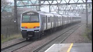 Trains at Romford GEML 190211 [upl. by Tamis139]