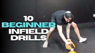 10 Easy Baseball Infield Drills You Can Do At Home [upl. by Fiorenza]