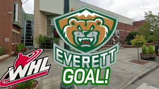 Everett Silvertips 20222023 goal horn ￼ [upl. by Nnahsal]