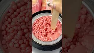 Just one bite 🤣🤣 waxing hairremoval yeelen wax hardwax waxbeads asmr yeelenwax waxmelting [upl. by Yelena445]