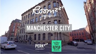 Roomzzz Manchester City  Building Tour  Serviced Apartments in Manchester [upl. by Eiramadnil283]