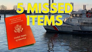 Final Steps You dont want to miss when applying for USCG MMC Captains License [upl. by Oxford419]