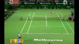 2007 Australian Open R1 Kim Clijsters vs Vasilisa Bardina [upl. by Alwin837]