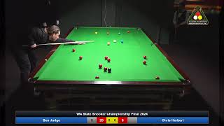 2024 WA State Snooker Championship Final [upl. by Atoel]