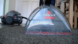 Bissell Hydroclean Complete Carpet amp Upholstery Deep Cleaning Demonstration [upl. by Yelsnit]