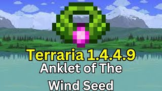 Terraria Anklet of the Wind seed 1449 [upl. by Coucher]