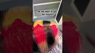 💖 Chunky highlights 💖 satisfyingvideo satisfying highlights hair haircolor [upl. by Reis]