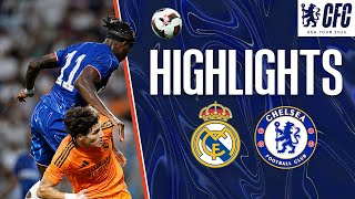 Real Madrid 21 Chelsea  HIGHLIGHTS  Chelsea FC USA Tour 2024 [upl. by Shanta]