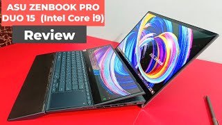 Asus Zenbook Pro Duo 15  Core i9   Review  Powerful Laptop for Creatives [upl. by Walden]