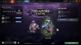 Dota 2  Opening 15 Crownfall 2024 Collectors Cache [upl. by Hidie967]