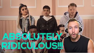 Pentatonix  Bohemian Rhapsody Official Video REACTION Absolutely Mind Blowing [upl. by Leribag]