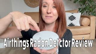 Review of Airthing Radon Dector After 30 Days [upl. by Eleonore846]