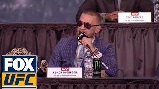 Heres everything Conor McGregor said at the UFC 205 press conference [upl. by Helm683]