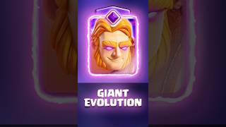 Giant Evo👊🏼🔥 clashroyale [upl. by Troyes81]