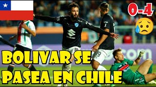 PRENSA CHILE TRISTE  PALESTINO VS BOLIVAR 04 GOLEADA HISTÓRICA  COPA LIBERTADORES [upl. by Anayet743]