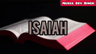 The book of Isaiah  Holy Bible  Authorised KING JAMES VERSION  Book 23 [upl. by Eilis]