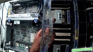 First Look Inside HP Proliant server DL380p Gen 8 [upl. by Anaehs597]