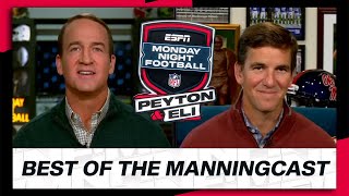 Best of the ManningCast Season 3  Monday Night Football with Peyton amp Eli [upl. by Arawaj]