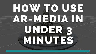 Learn how to use ARmedia in under 3 minutes [upl. by Eelarol]