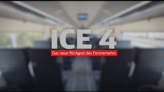 Der ICE 4  Das neue Flaggschiff der DB [upl. by Ainigriv]