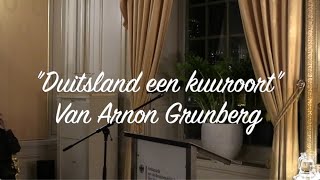 Arnon Grunberg Duitsland een kuuroort [upl. by Dihaz]