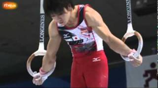 Kohei UCHIMURA JPN AA SR  WC 2011 Tokyo [upl. by Konrad]