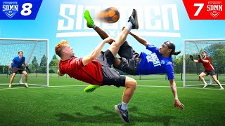 SIDEMEN vs SIDEMEN TEAM FOOTBALL CHALLENGE [upl. by Eicirtap737]