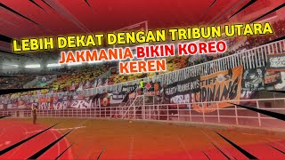 LEBIH DEKAT DENGAN TRIBUN UTARA  ADA KOREO CNP [upl. by Konrad]