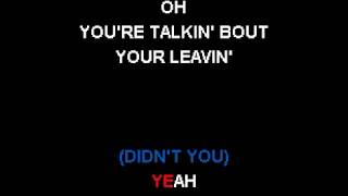 CKK  Van Halen  Outta Love Again Karaoke [upl. by Melak239]