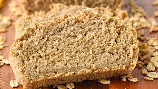 1Bowl Oatmeal Bread Healthy NoKnead Glutenfree Bread [upl. by Zerla]