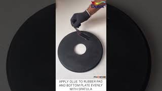 DIY Procedure to fix bottom rubber pad for quotAKZONOBEL GYRO SHAKERquot [upl. by Neleb849]