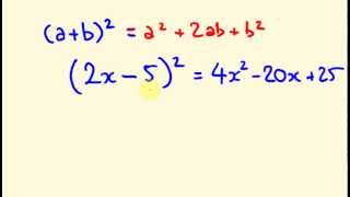 Algebra  Completing the Square  Solving Quadratic Equations [upl. by Netsirt110]