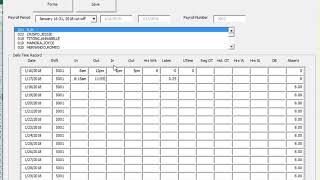 Timekeeping in Excel [upl. by Hagerman]