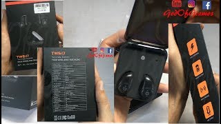 TWS EARTEANA i7 Unboxing Review amp How to connect [upl. by Toomay]