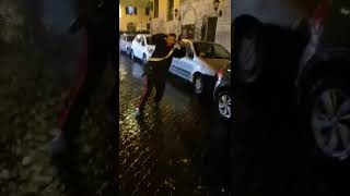 Carabiniere aggredito a Roma [upl. by Atnuahs]