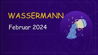 Februar Horoskop 2024 Wassermann Liebe im Aufwind Karrierechancen nutzen ðŸ”®âœ¨ [upl. by Nirhtak]