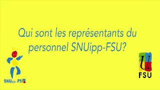 SNUippFSU33 les élus SNUippFSU et les instances [upl. by Arden]