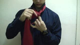 Cum sa faci nodul dublu la cravata how to tie your tie [upl. by Nednerb166]