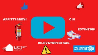 Affitti Brevi CIN Estintori e Rilevatori di Gas [upl. by Acined]