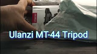 Ulanzi MT44 Extend Tripod Unboxing and Review [upl. by Snej]