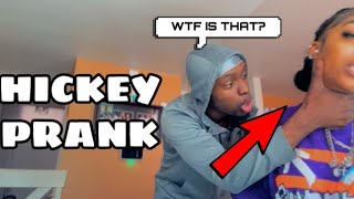 HICKEY PRANK ON MY BOYFRIEND He Left [upl. by Dacy]