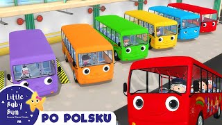 Kolorowe autobusy  Little Baby Bum po polsku  Piosenki i rymowanki dla dzieci [upl. by Gorlin]