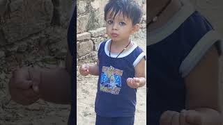 Thari bhabhi Hove naraj Maine re pini chhod di viralshort cutebaby bollwoodsongs music [upl. by Noeruat]