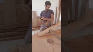 B shape wood cleaningyoutubeshorts youtube viralvideo lovewoodworking usa [upl. by Akemej345]